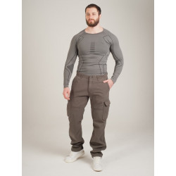 Фото: “Брюки Renew на флисе, olive”