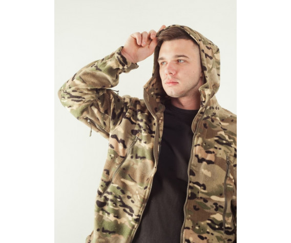 Фото: “Кофта флисовая с капюшоном, мультикам”, купить в интернет магазине