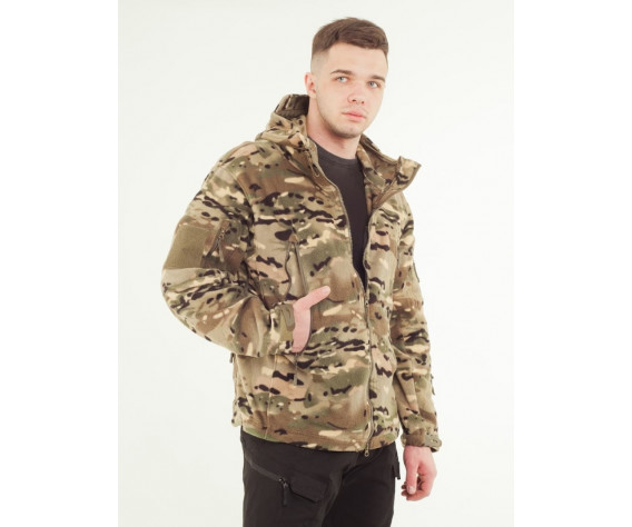 Фото: “Кофта флисовая с капюшоном, мультикам”, купить в интернет магазине