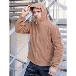 Фото: “Кофта флисовая с капюшоном, койот”