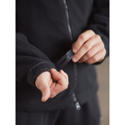 Фото: “Кофта флисовая с капюшоном, черная”