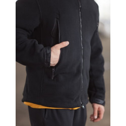 Фото: “Кофта флисовая с капюшоном, черная”