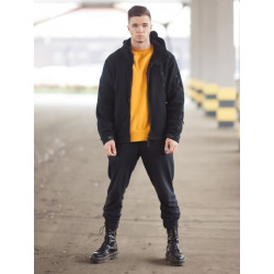 Фото: “Кофта флисовая с капюшоном, черная”