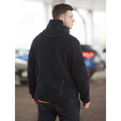 Фото: “Кофта флисовая с капюшоном, черная”