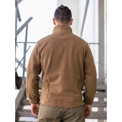 Фото: “Кофта флисовая тактическая без капюшона, coyote”