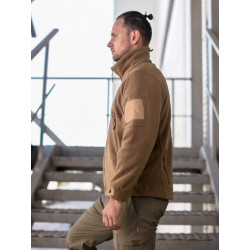 Фото: “Кофта флисовая тактическая без капюшона, coyote”