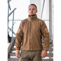 Фото: “Кофта флисовая тактическая без капюшона, coyote”, купить в интернет магазине