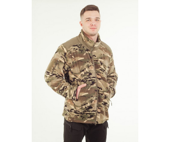 Фото: “Кофта флисовая тактическая без капюшона, multicam”, купить в интернет магазине