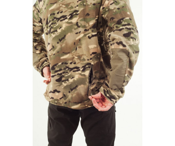 Фото: “Кофта флисовая тактическая без капюшона, multicam”, купить в интернет магазине