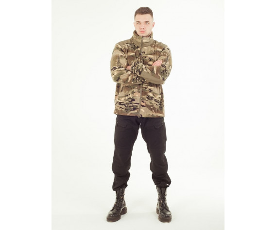 Фото: “Кофта флисовая тактическая без капюшона, multicam”, купить в интернет магазине