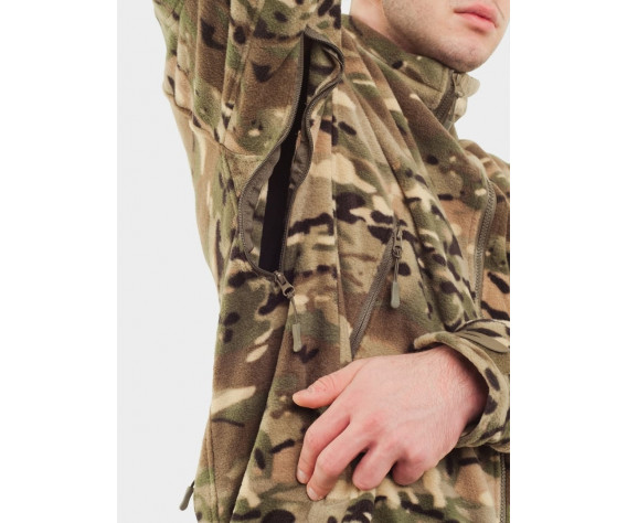 Фото: “Кофта флисовая тактическая без капюшона, multicam”, купить в интернет магазине