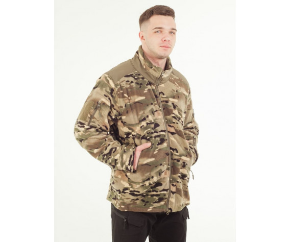 Фото: “Кофта флисовая тактическая без капюшона, multicam”, купить в интернет магазине