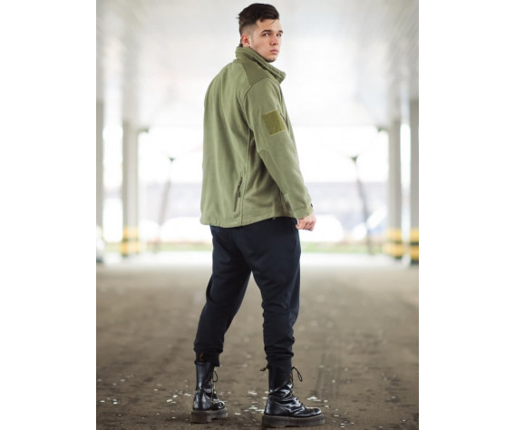 Фото: “Кофта флисовая тактическая без капюшона, olive”, купить в интернет магазине