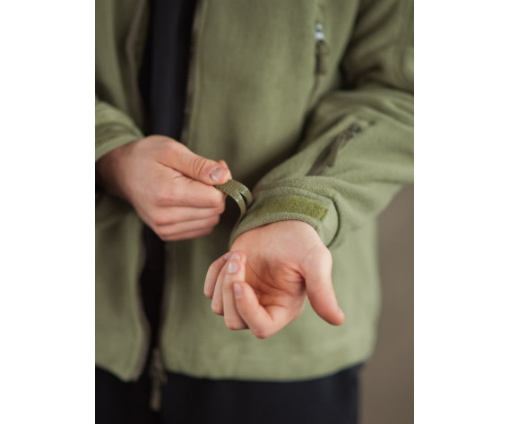 Фото: “Кофта флисовая тактическая без капюшона, olive”, купить в интернет магазине