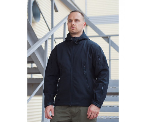 Фото: “Куртка Shark Soft Shell, черная”, купить в интернет магазине
