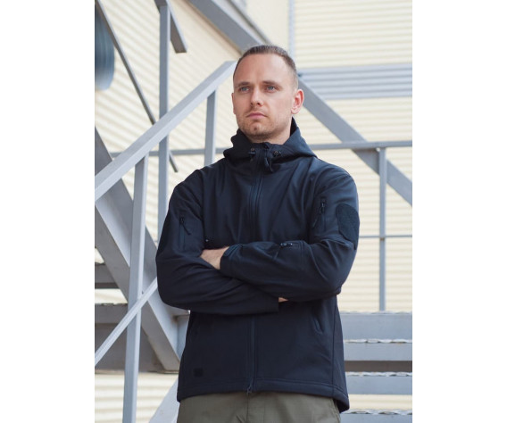 Фото: “Куртка Shark Soft Shell, черная”, купить в интернет магазине