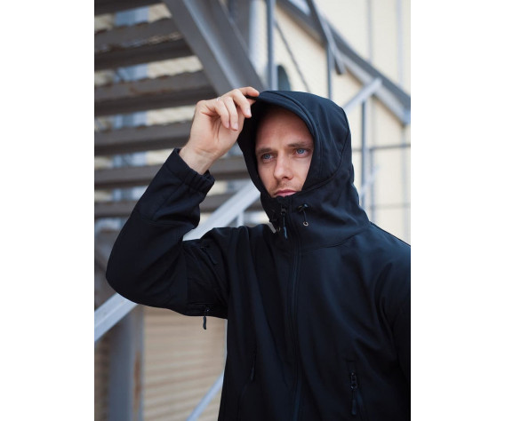 Фото: “Куртка Shark Soft Shell, черная”, купить в интернет магазине