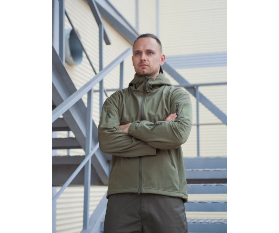 Фото: “Куртка Shark Soft Shell, olive”, купить в интернет магазине