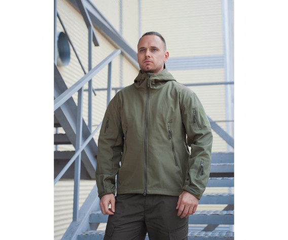 Фото: “Куртка Shark Soft Shell, olive”, купить в интернет магазине
