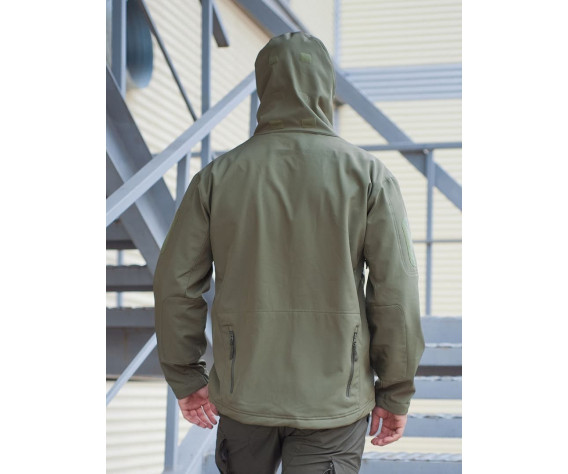 Фото: “Куртка Shark Soft Shell, olive”, купить в интернет магазине