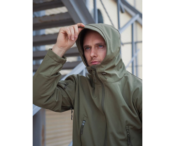 Фото: “Куртка Shark Soft Shell, olive”, купить в интернет магазине