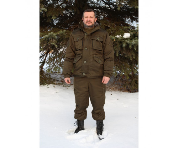 Фото: “Костюм Горка 8 синтепон+флис, олива”, купить в интернет магазине