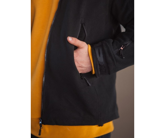 Фото: “Кофта флисовая тактическая без капюшона, black”, купить в интернет магазине