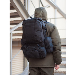 Фото: “Рюкзак тактический с подсумками, black”