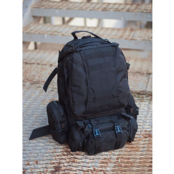 Фото: “Рюкзак тактический с подсумками, black”