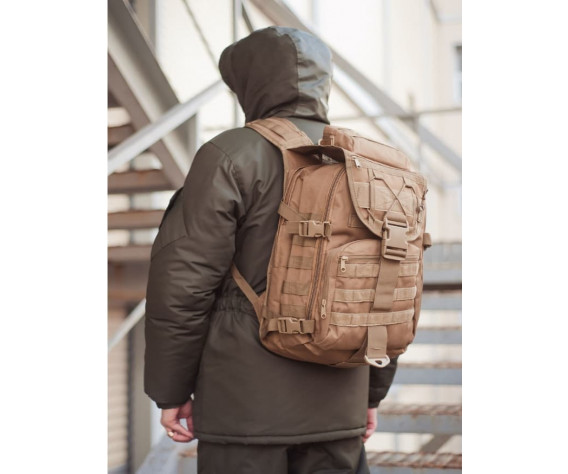 Фото: “Рюкзак тактический малый, coyote”, купить в интернет магазине