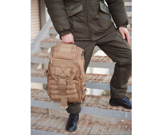 Фото: “Рюкзак тактический малый, coyote”, купить в интернет магазине