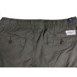 Фото: “Брюки Abercrombie с резинкой внизу олива”