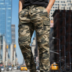 Фото: “Брюки Abercrombie с резинкой внизу камуфляж”, купить в интернет магазине