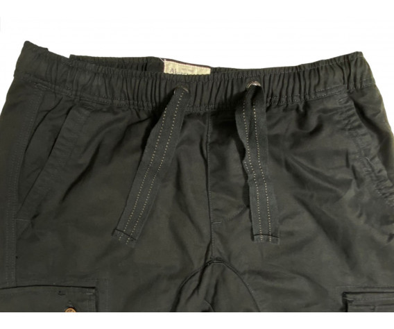 Фото: “Брюки Abercrombie с резинкой внизу черный”, купить в интернет магазине