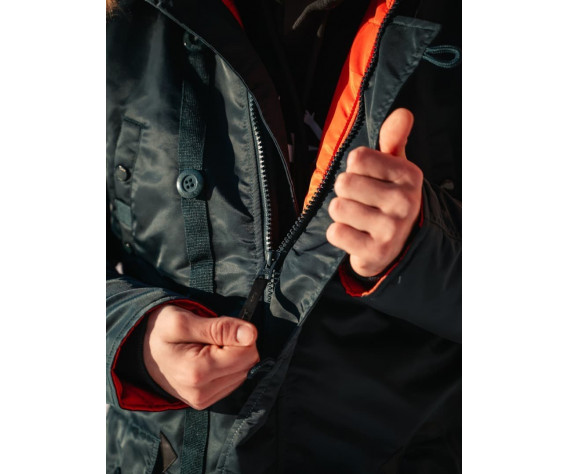 Фото: “Зимняя мужская куртка аляска N-3B, Navy”, купить в интернет магазине