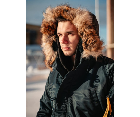 Фото: “Зимняя мужская куртка аляска N-3B, Navy”, купить в интернет магазине