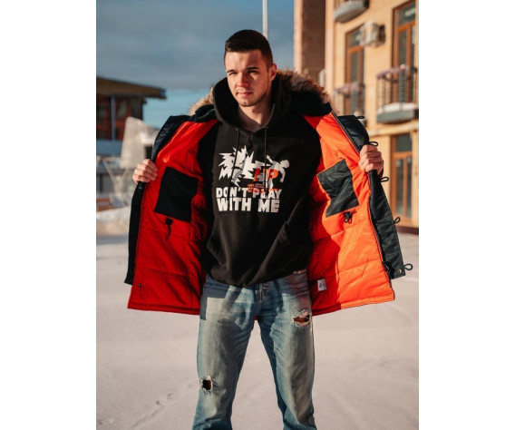 Фото: “Зимняя мужская куртка аляска N-3B, Navy”, купить в интернет магазине