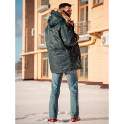 Фото: “Зимняя мужская куртка аляска N-3B, Navy”