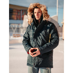 Фото: “Зимняя мужская куртка аляска N-3B, Navy”