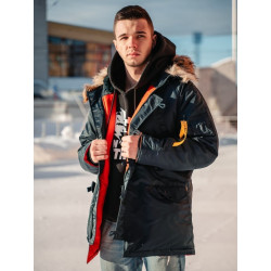 Фото: “Зимняя мужская куртка аляска N-3B, Navy”