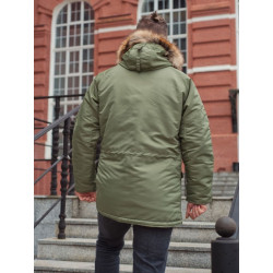 Фото: “Зимняя мужская куртка аляска N-3B, sage_green”