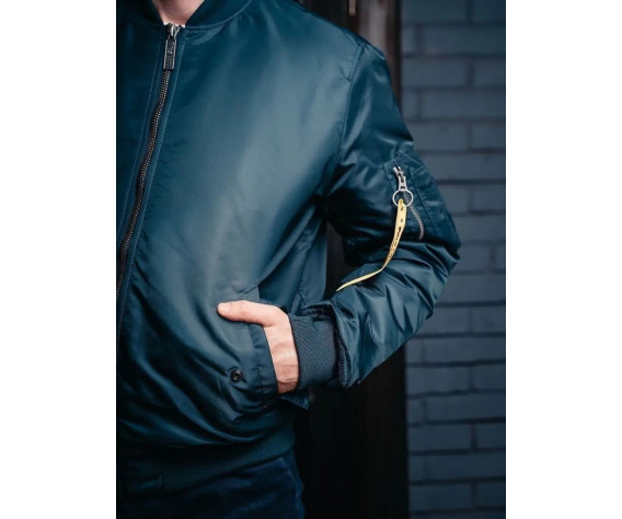 Фото: “Лётная куртка MA-1 bomber, navy”, купить в интернет магазине