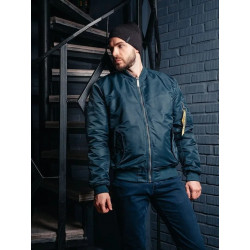 Фото: “Лётная куртка MA-1 bomber, navy”