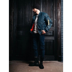 Фото: “Лётная куртка MA-1 bomber, navy”