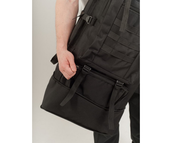 Фото: “Рюкзак походно-тактический, 80л, черный”, купить в интернет магазине