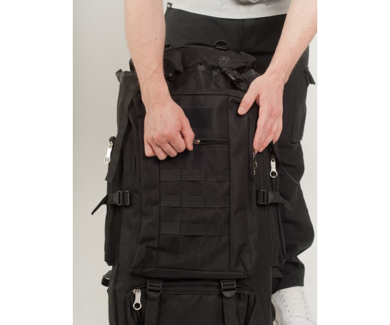 Фото: “Рюкзак походно-тактический, 80л, черный”, купить в интернет магазине