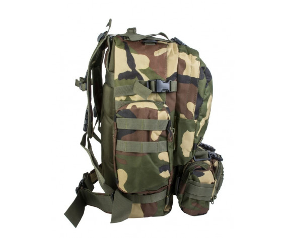 Фото: “Рюкзак тактический с подсумками, woodland”, купить в интернет магазине
