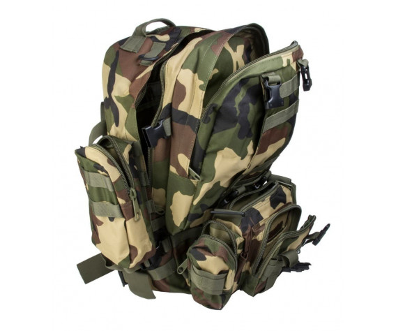 Фото: “Рюкзак тактический с подсумками, woodland”, купить в интернет магазине