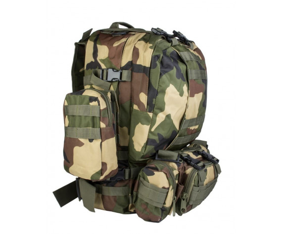 Фото: “Рюкзак тактический с подсумками, woodland”, купить в интернет магазине