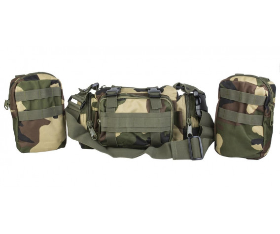 Фото: “Рюкзак тактический с подсумками, woodland”, купить в интернет магазине